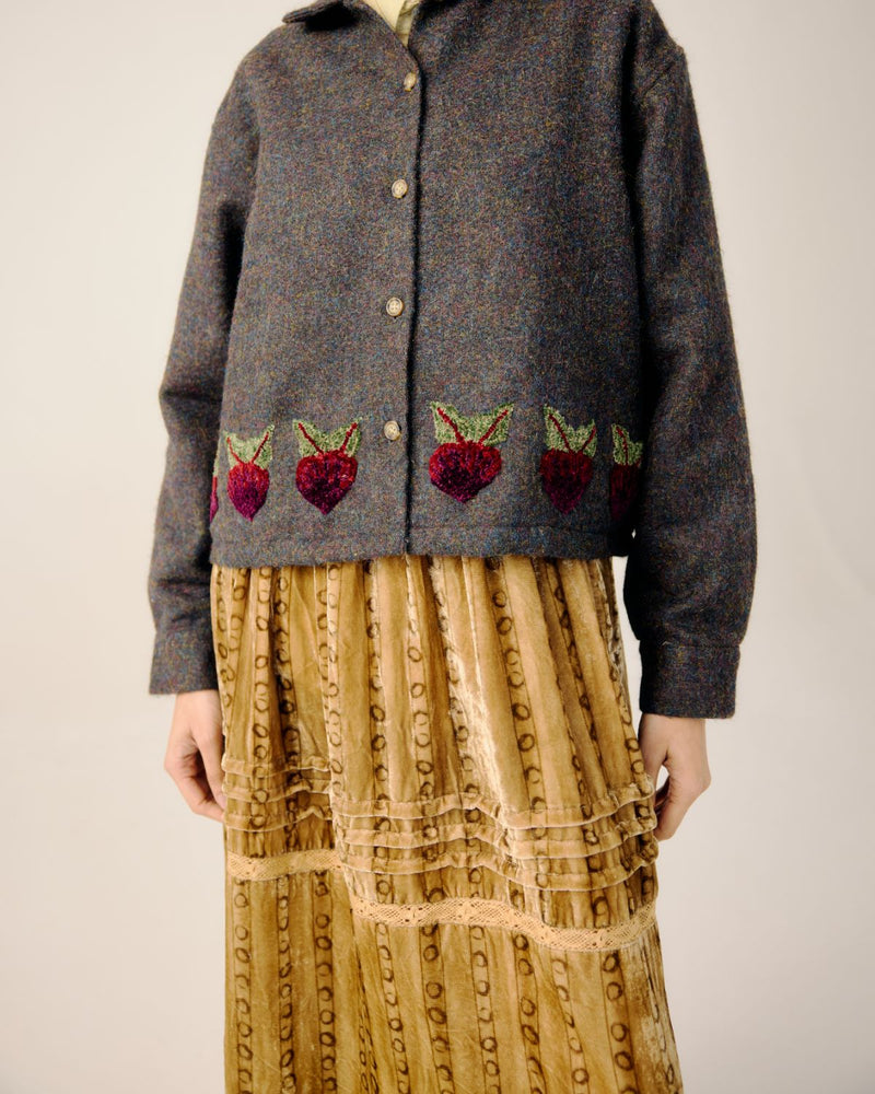 BOXY JACKET-Turnip Emb. by CORD for women Worldwide