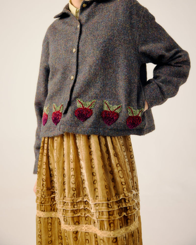 BOXY JACKET-Turnip Emb. by CORD for women Worldwide