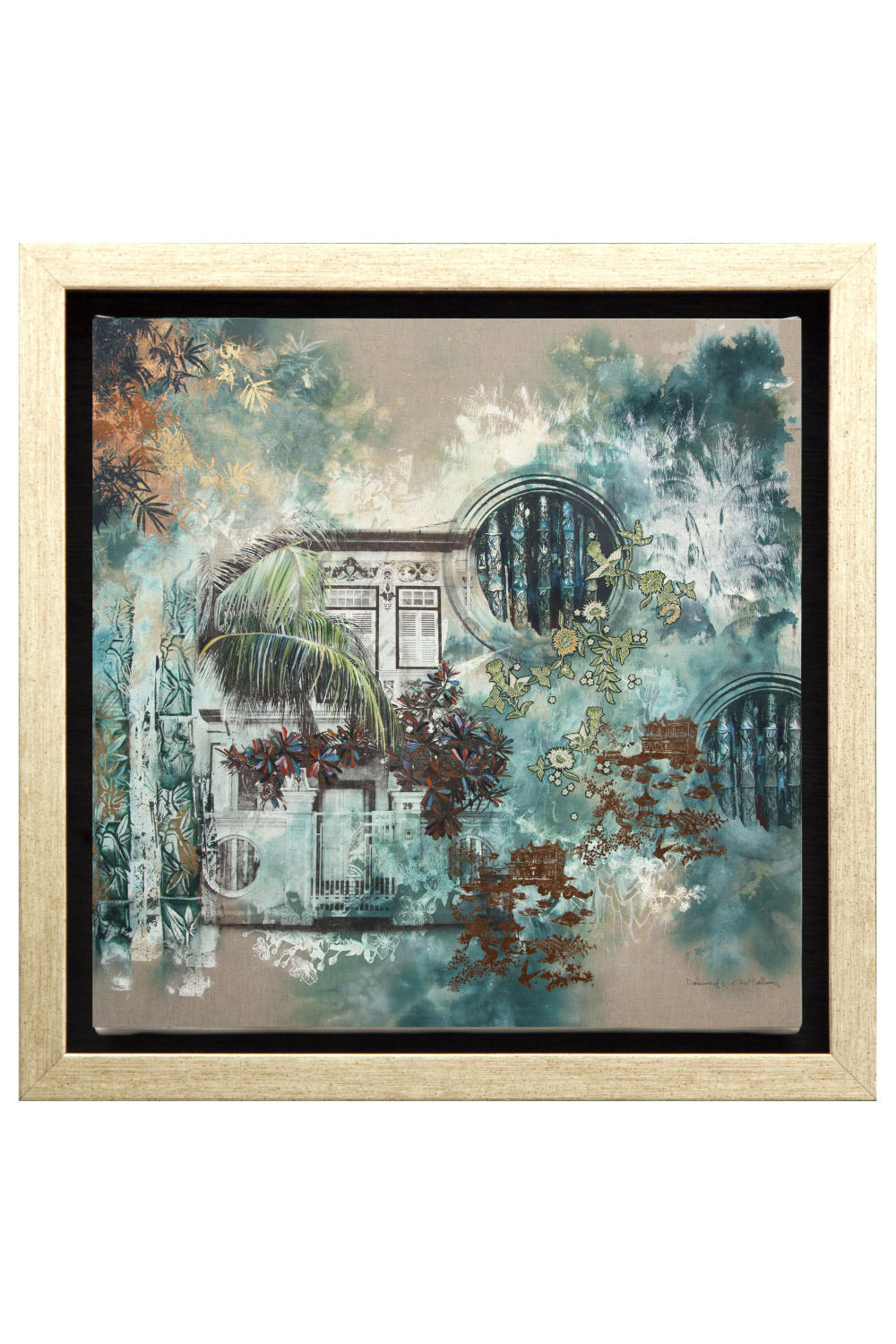 Bamboo Breeze Canvas Print