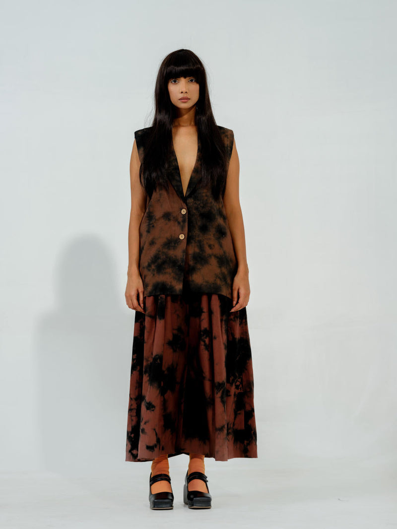Bamboo Jacket cotton matty jackets and overlays by Stoique in brown for women Worldwide