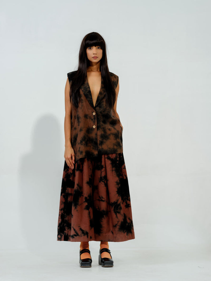 Bamboo Jacket cotton matty jackets and overlays by Stoique in brown for women Worldwide