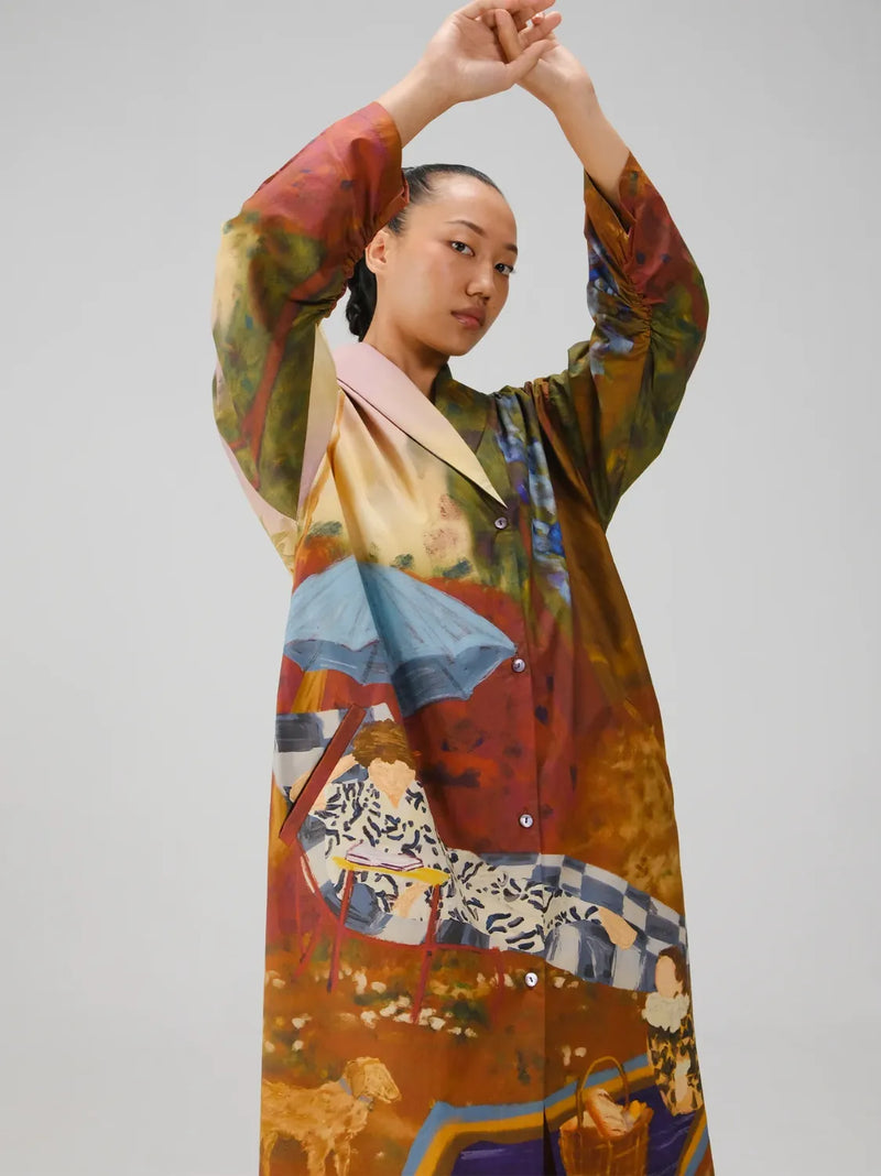 Beirut Dress - Lakeside poplin by CORD for women Worldwide