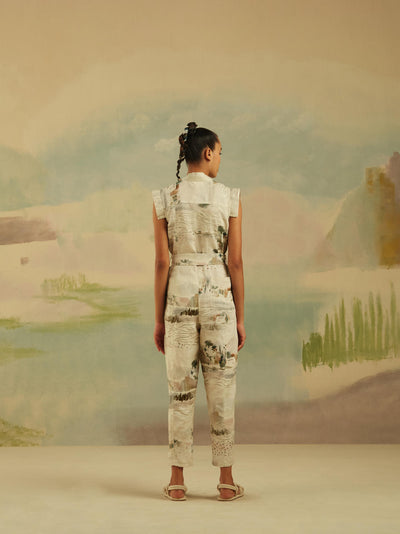 Berliner Jumpsuit - Modern Toile