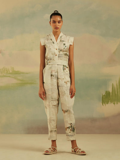 Berliner Jumpsuit - Modern Toile