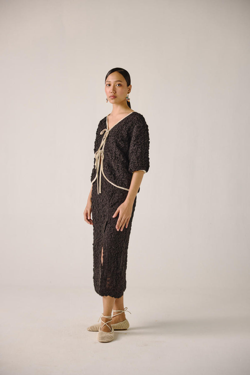 Bert Skirt-Black cotton by CORD for women Worldwide