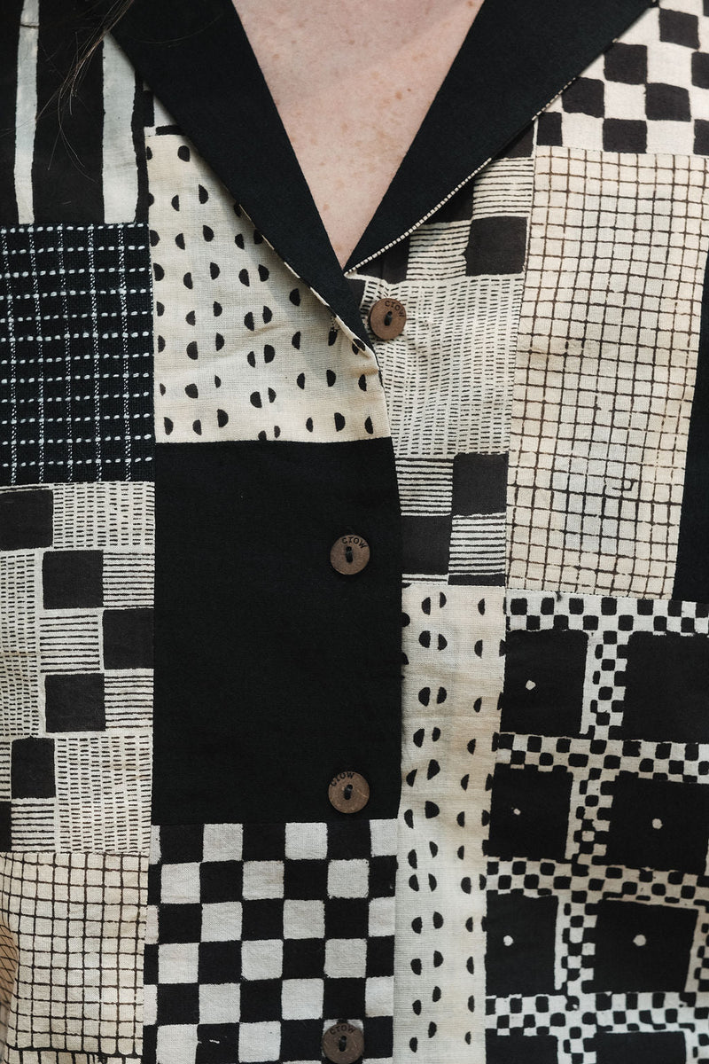 Black Spaces Shirt mul by World of Crow in multi color for women Worldwide
