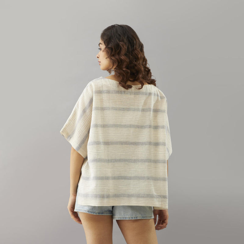 Bombura Relaxed Top cotton by Moborr for women Worldwide