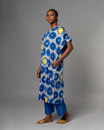 Boubou Blue Kaftan