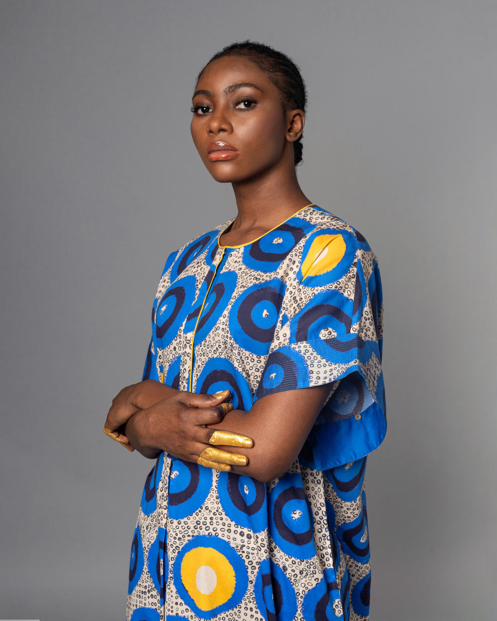 Boubou Blue Kaftan