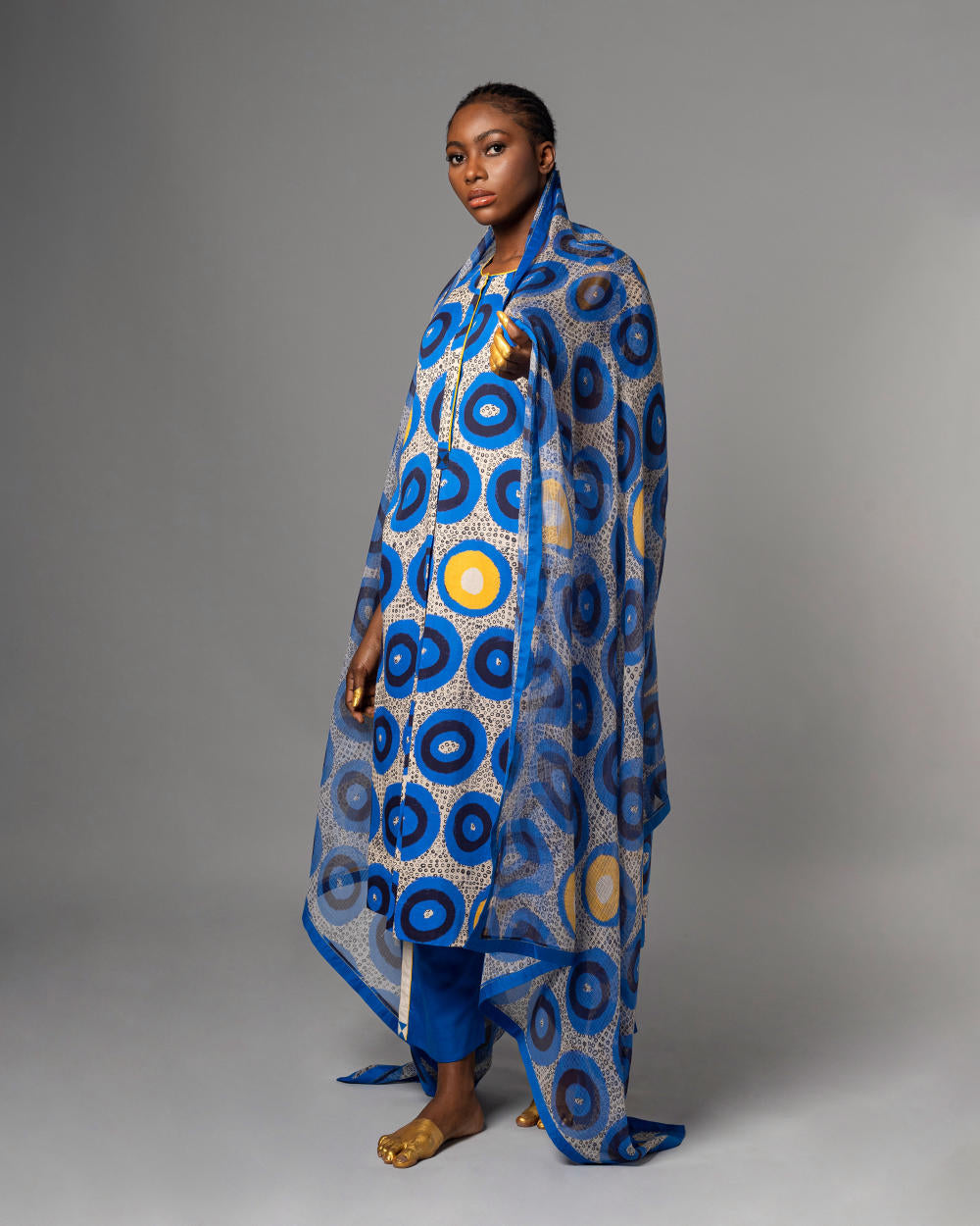 Boubou Blue Kaftan