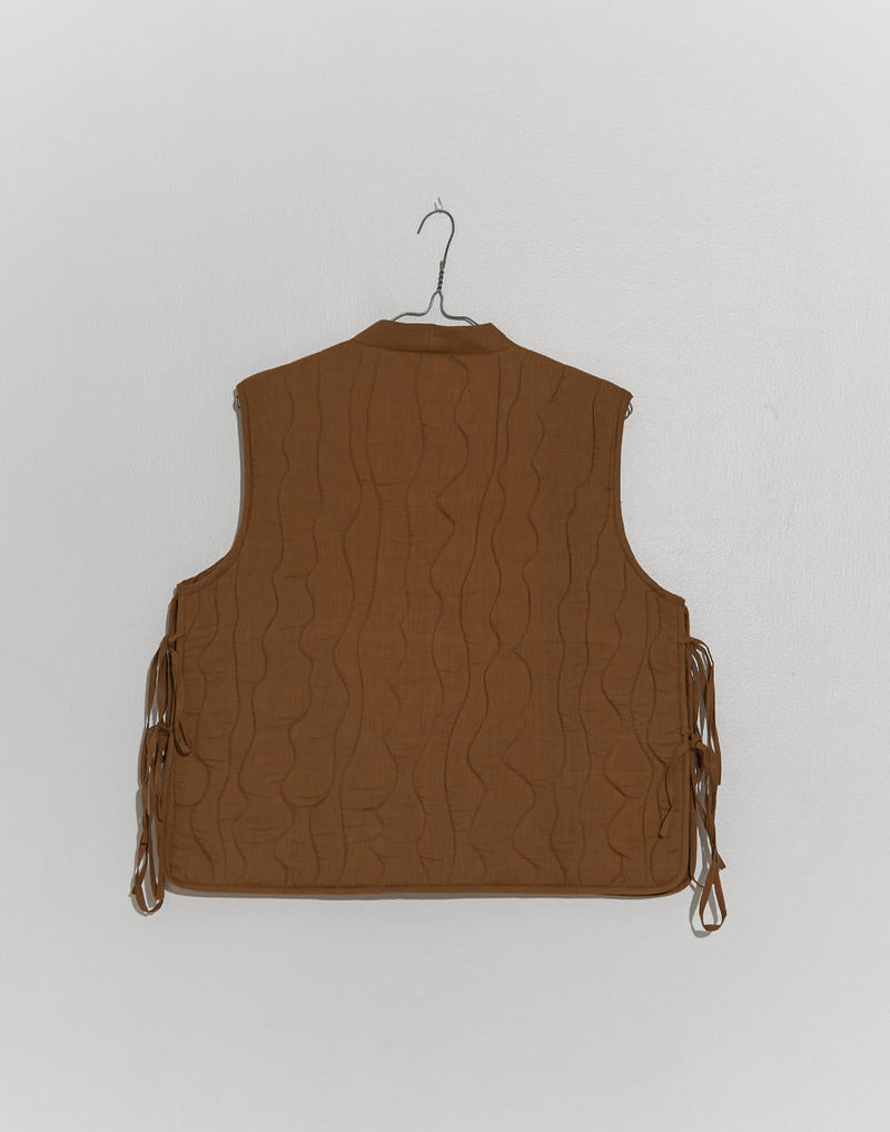 Buff puffer Jacket cotton by World of Crow in brown color for women Worldwide