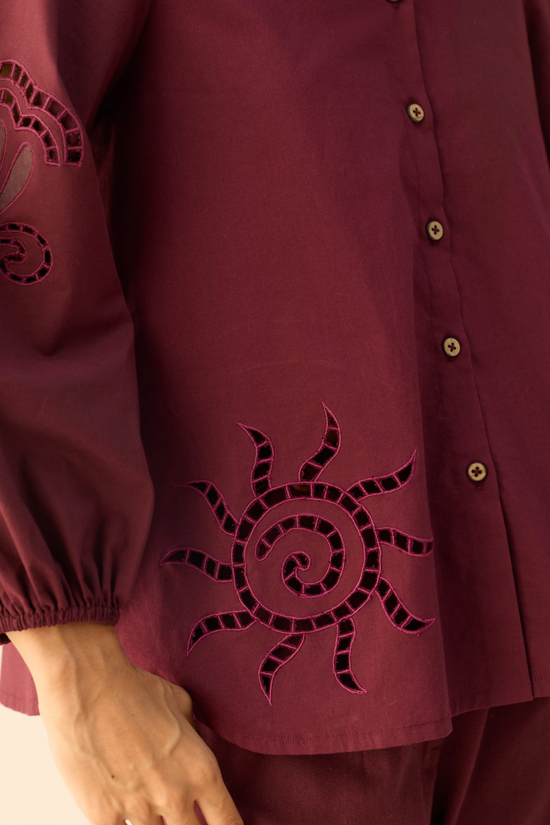 By The Shore Organic Cotton Shirt cotton by Sui for women Worldwide