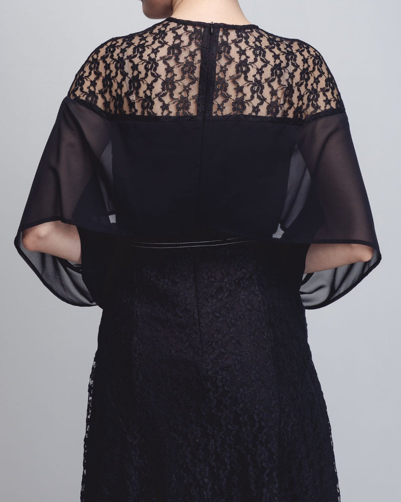 Cath Dress - Black by Leh Studios in black color for women Worldwide