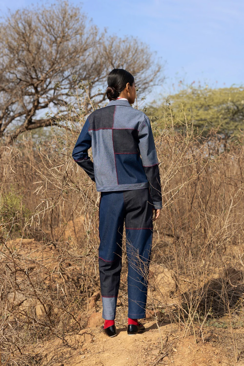 Cheryl Patch Jacket mul by Doodlage in multi color for women Worldwide