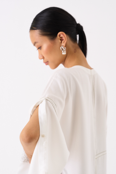 PATCH POCKET TUNIC-IVORY