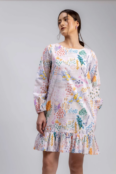 EVA PRINTED DRESS