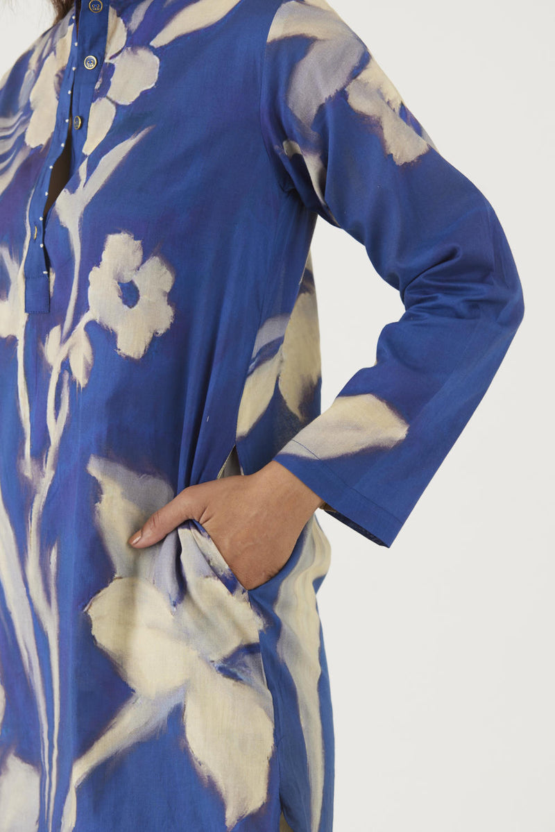 CHICORY COTTON KURTA SET Kurta Sets by Yam for women Worldwide