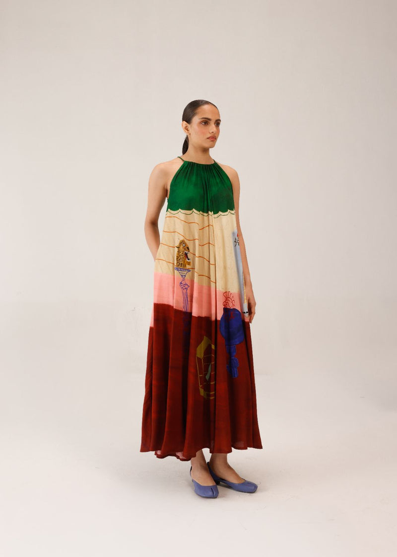 CIRCLE LONG DRESS - LOFT by CORD for women Worldwide