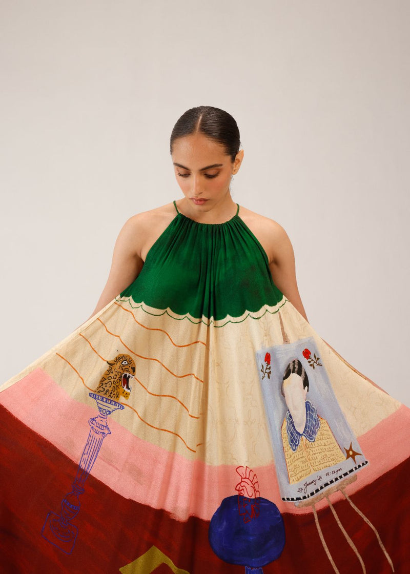 CIRCLE LONG DRESS - LOFT by CORD for women Worldwide