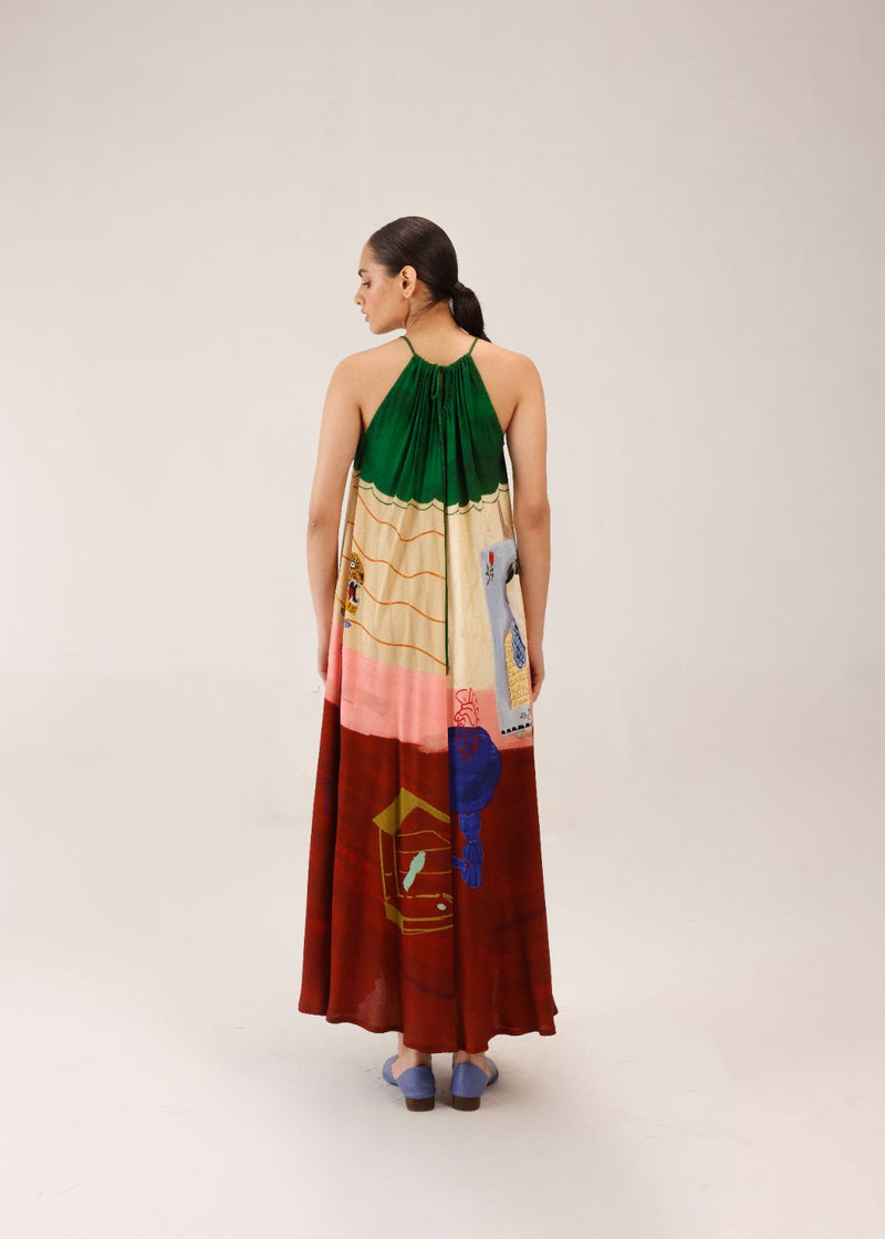CIRCLE LONG DRESS - LOFT by CORD for women Worldwide
