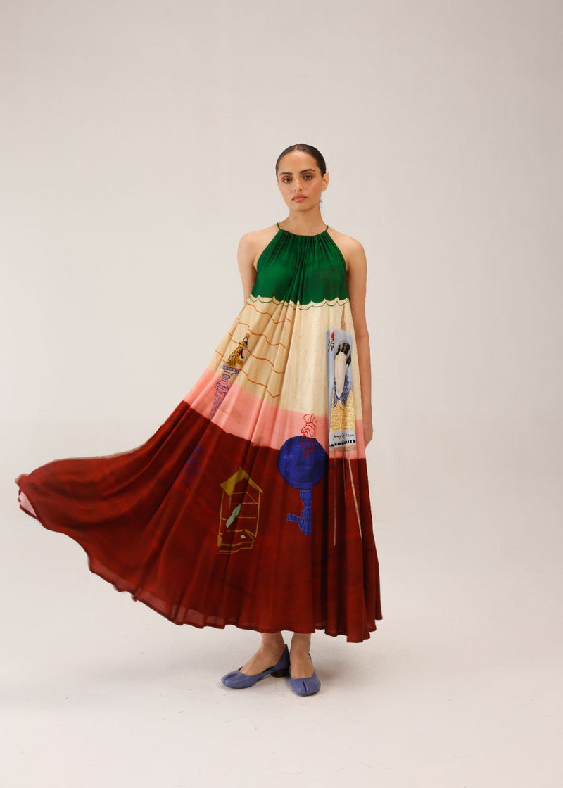 CIRCLE LONG DRESS - LOFT by CORD for women Worldwide