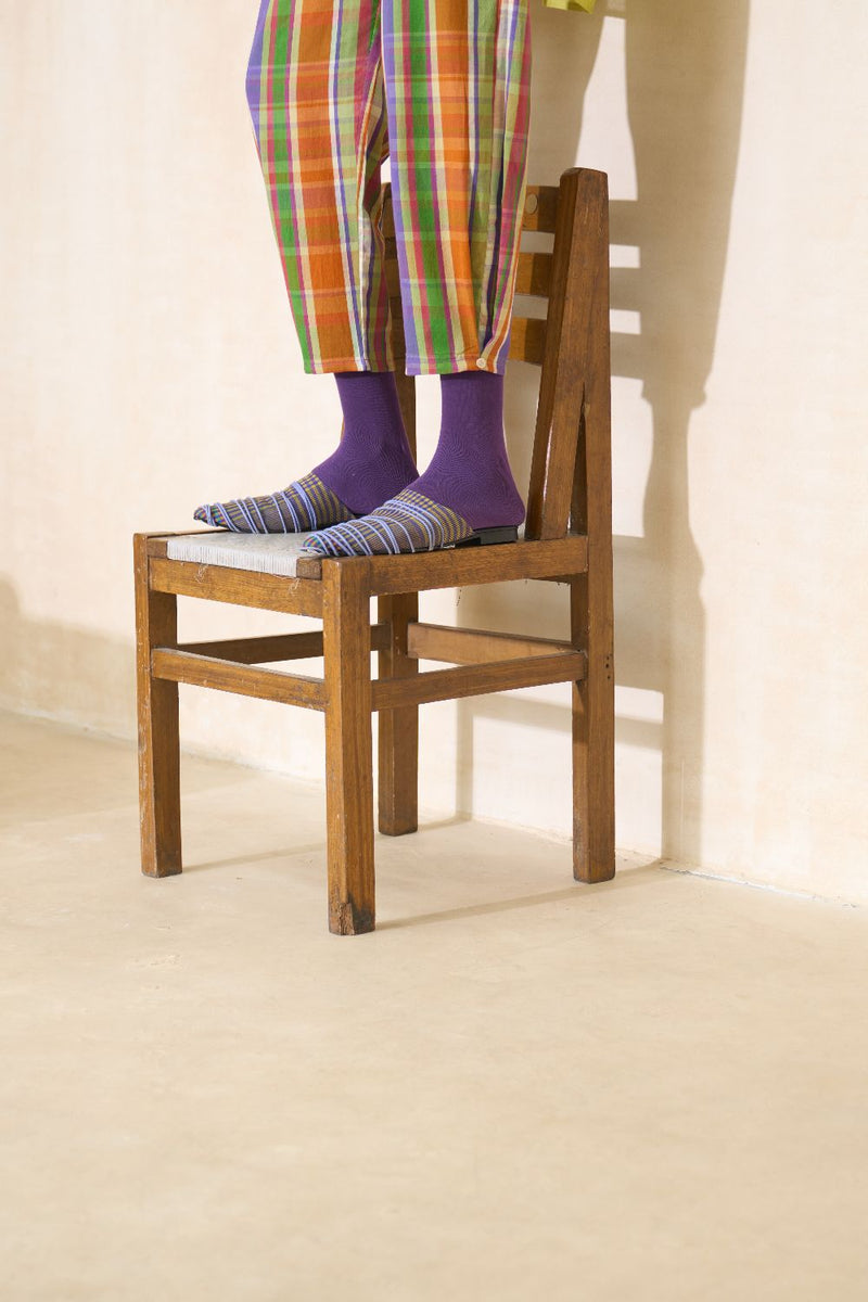 Coco Pant cotton by SWATTI KAPOOR in multi color for women Worldwide