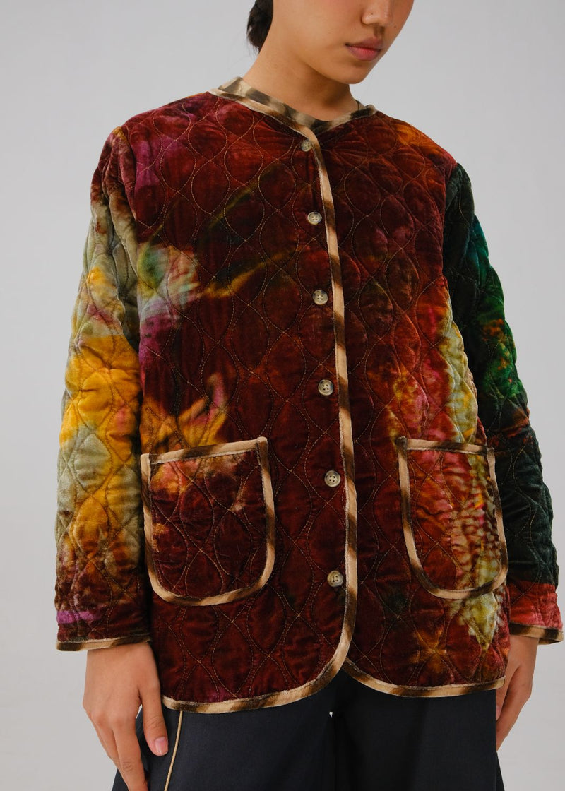 COLLARLESS QUILTED JACKET-X-Ray by CORD for women Worldwide