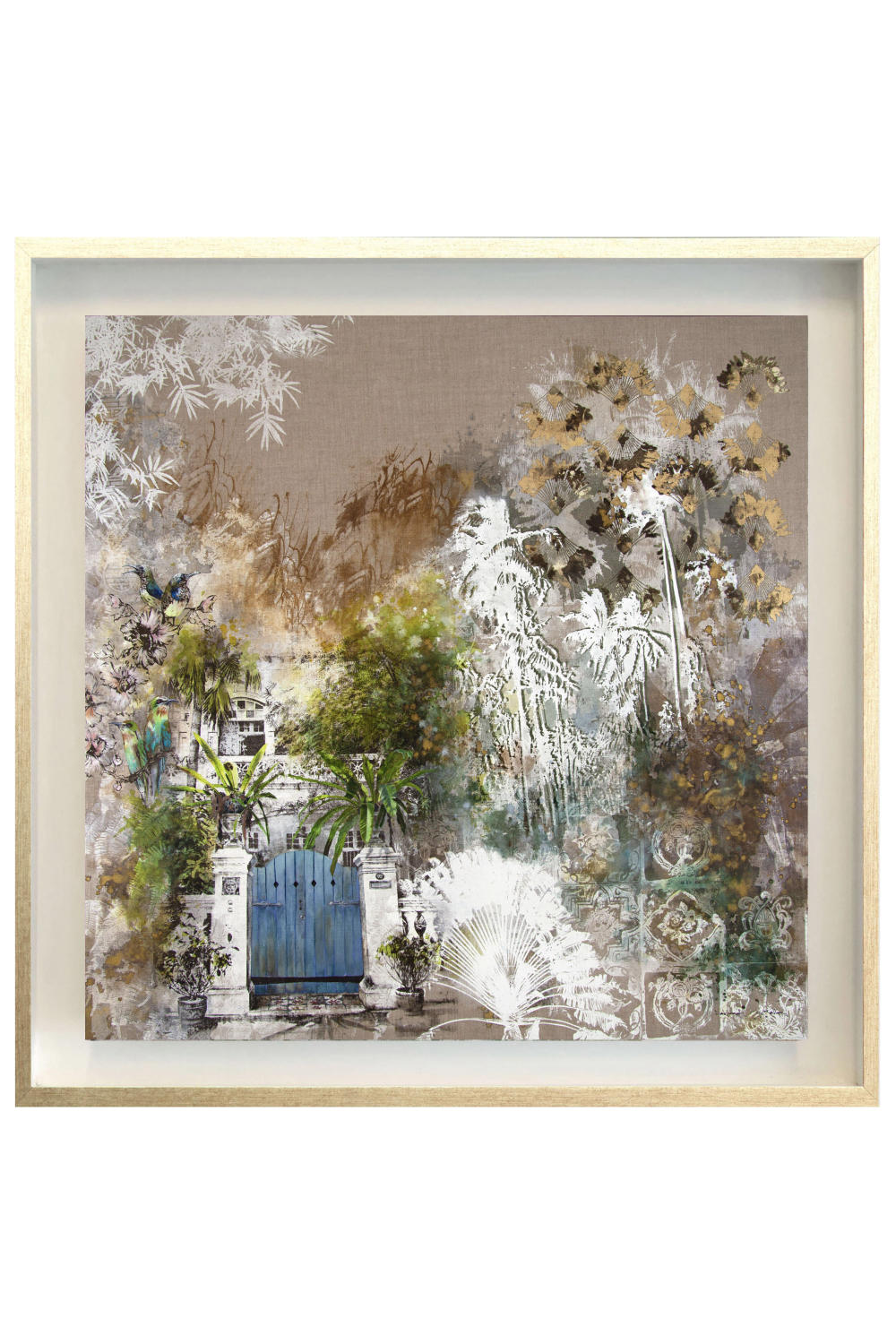 Cairnhill Courtyard Canvas Print (74x74 cm)