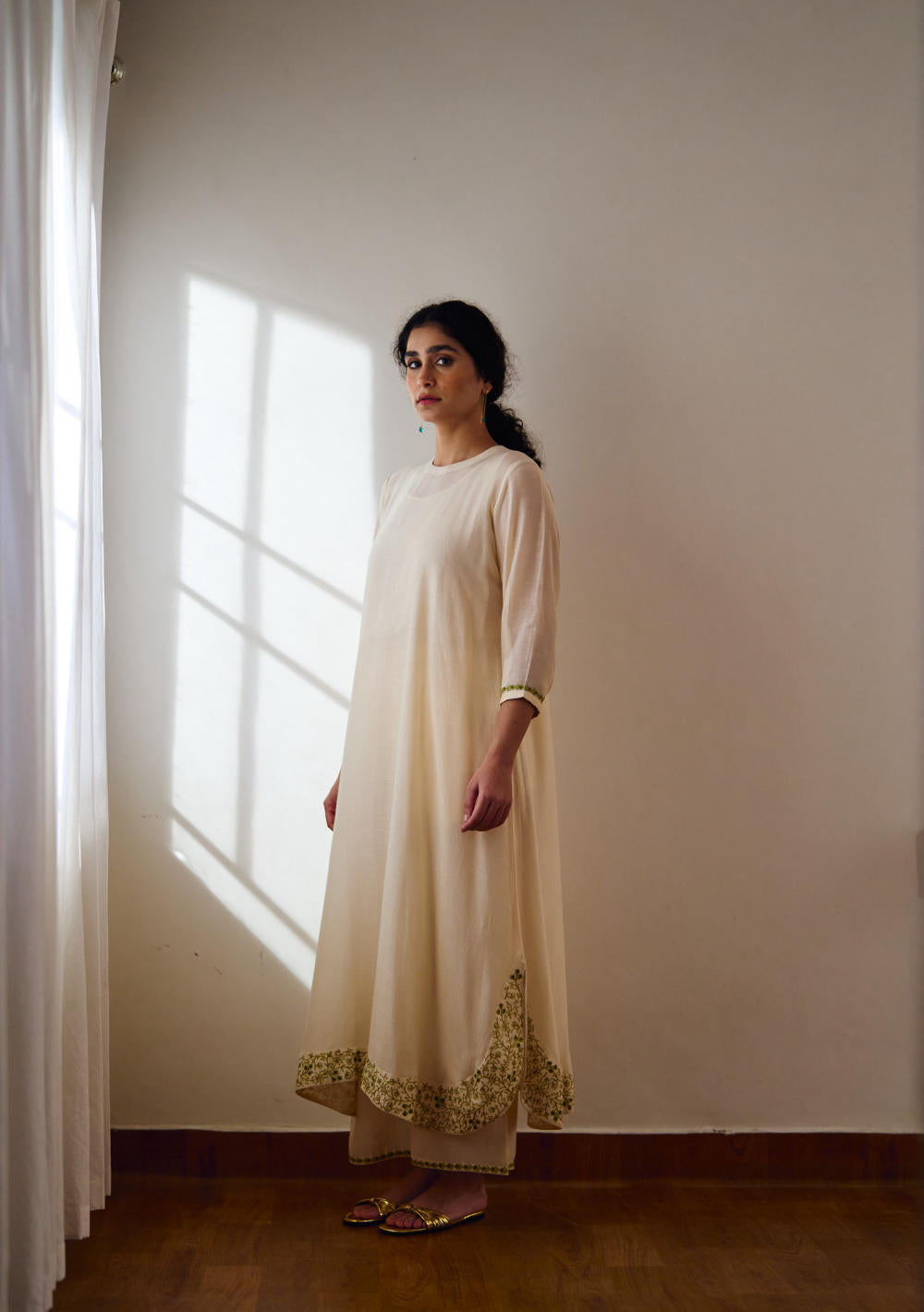 Camellia ivory kurta set