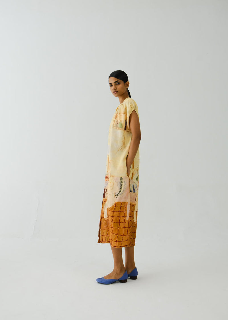 Cap Sleeve Dress-Fisherman by CORD for women Worldwide