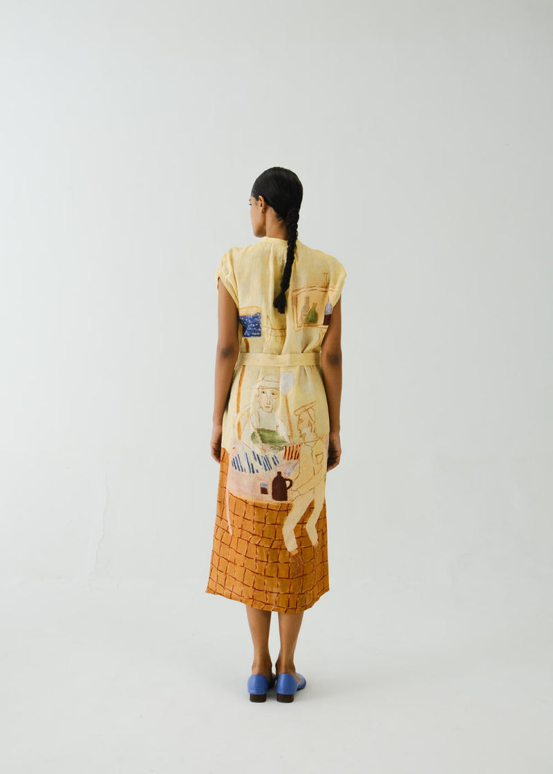 Cap Sleeve Dress-Fisherman by CORD for women Worldwide