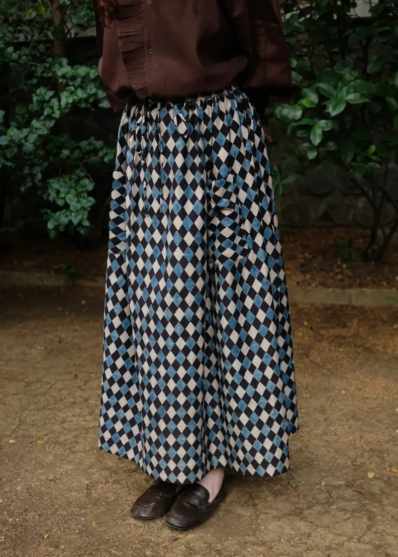 Casey - Ajrakh silk by MASON AND MILL in multi color for women Worldwide