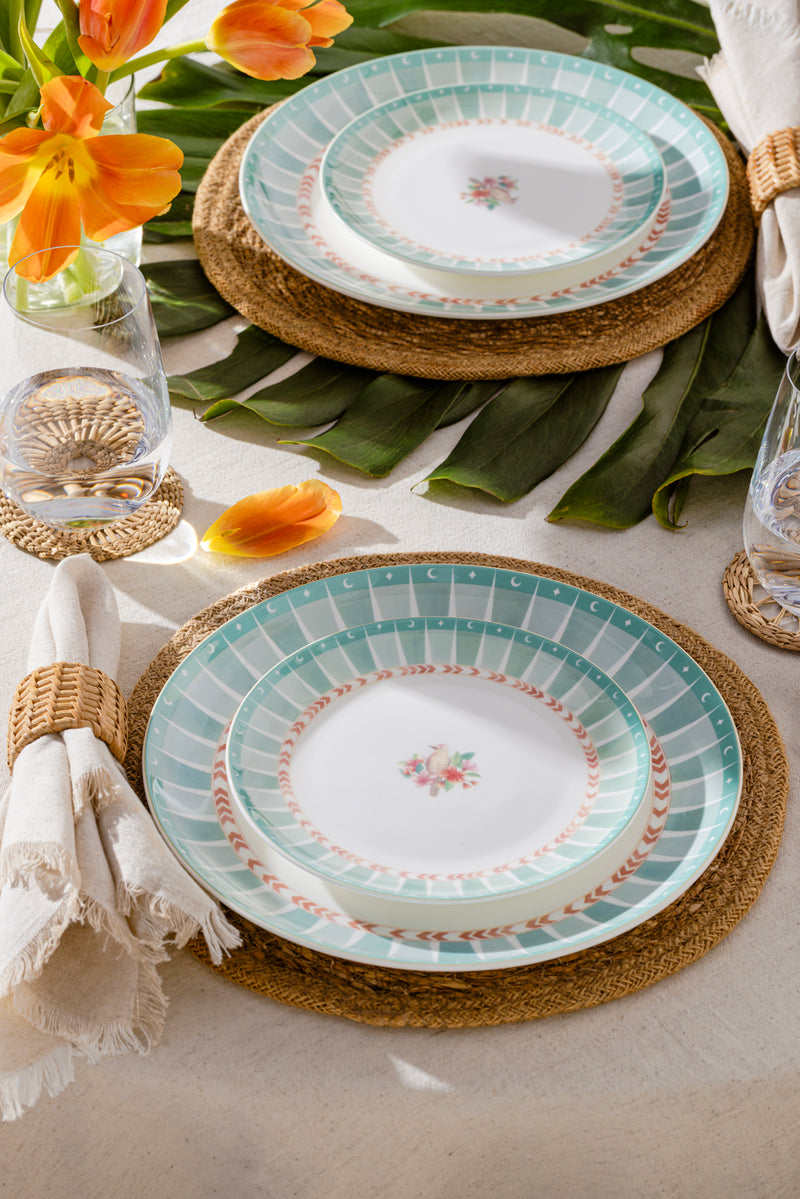 Eterna Quarter Plate-Set of 2