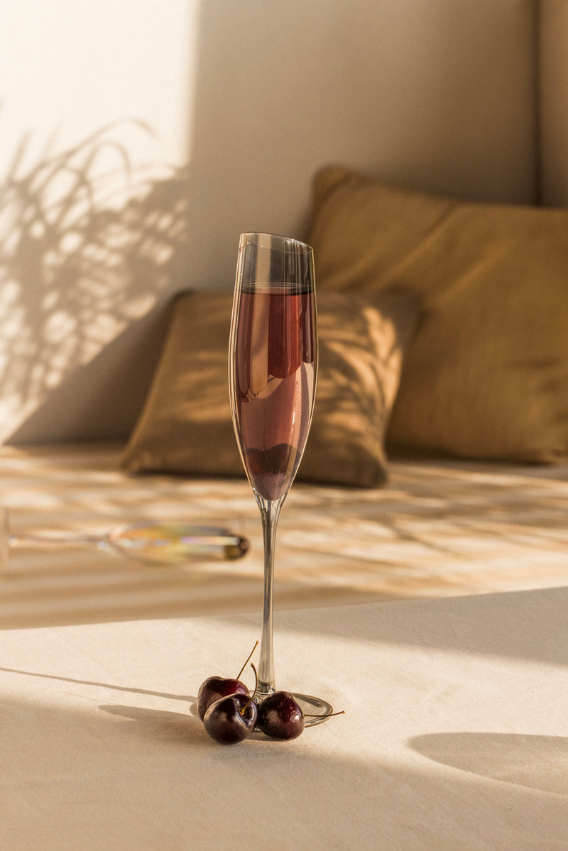 Slate Champagne Flutes-Set of 4
