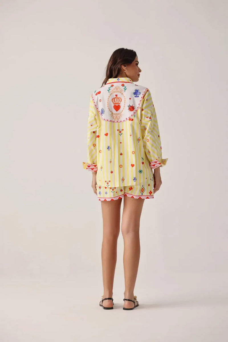 Celia Shirt - Tarot poplin by NOIB for women Worldwide