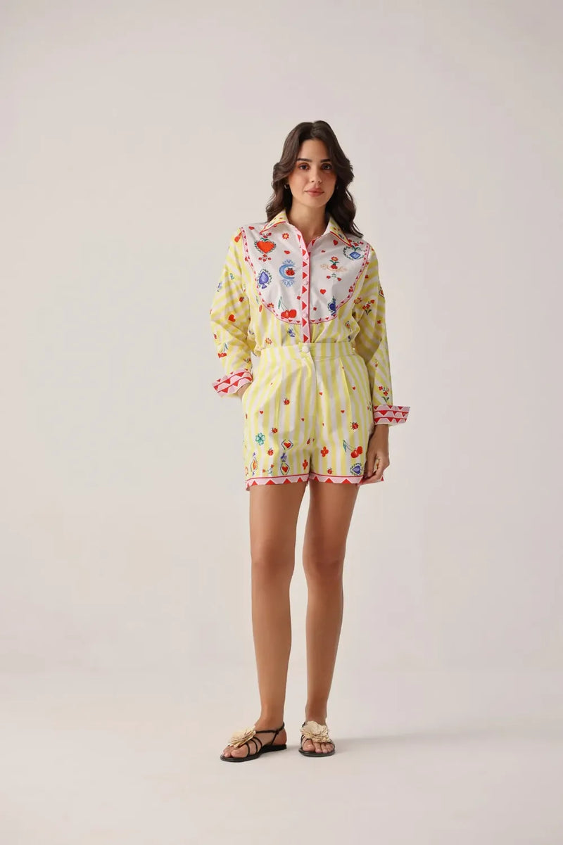 Celia Shirt - Tarot poplin by NOIB for women Worldwide