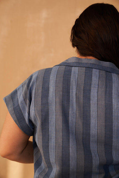 Changing Seasons Handwoven Organic Cotton Shirt