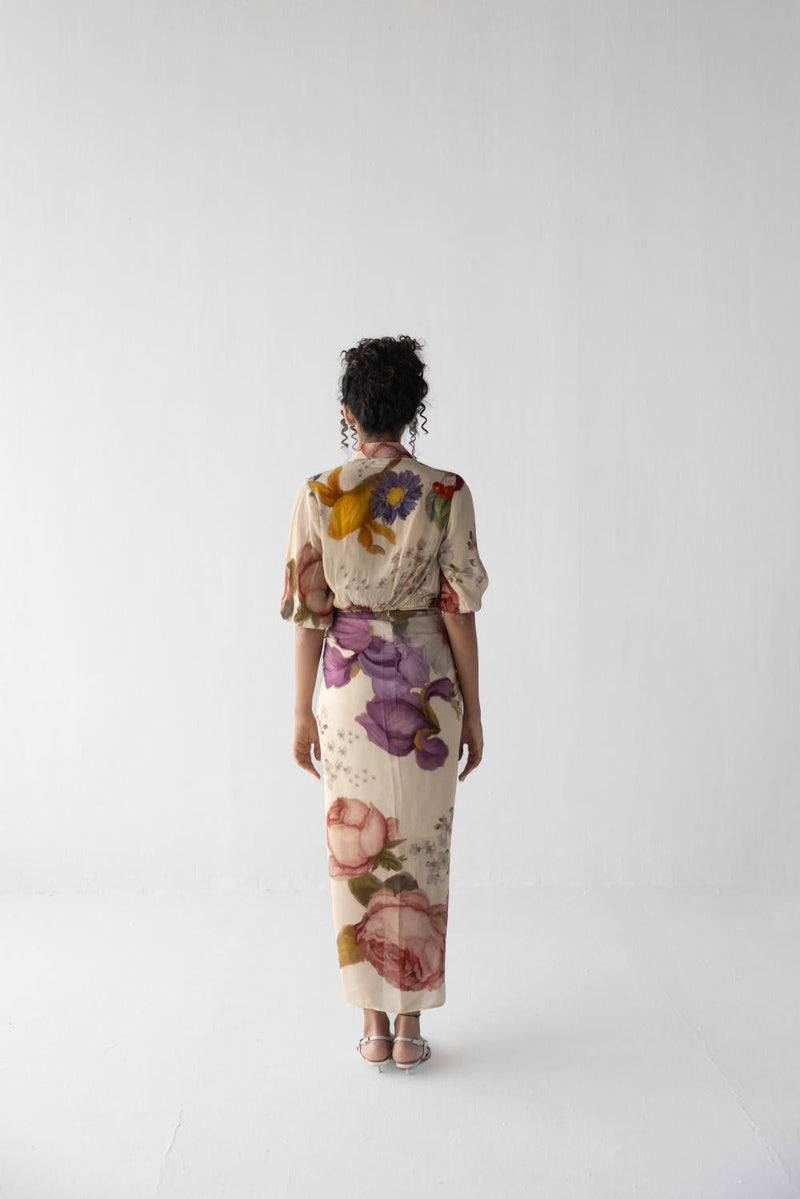 CHERIMOYA SKIRT & SHIRT SET by Yam for women Worldwide
