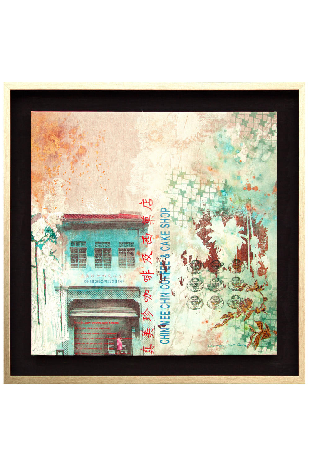 Chin Mee Chin Canvas Print (74x74 cm)