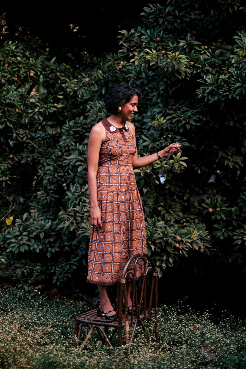 Choras Day Dress - Voile cotton silk by JodiLife for women Worldwide