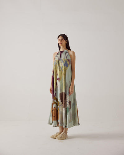 Circle Dress Long-Mirage