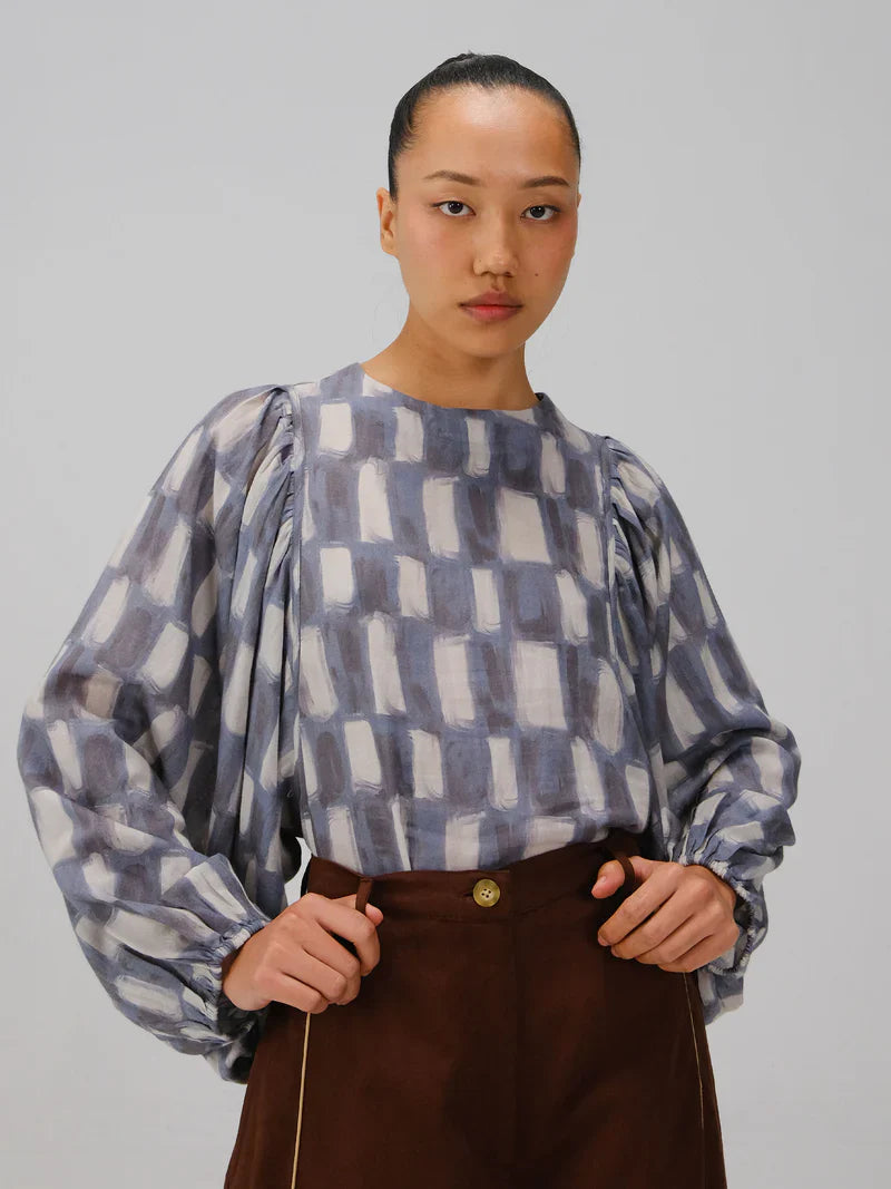 ANA SET-B&W Checks cotton by CORD for women Worldwide