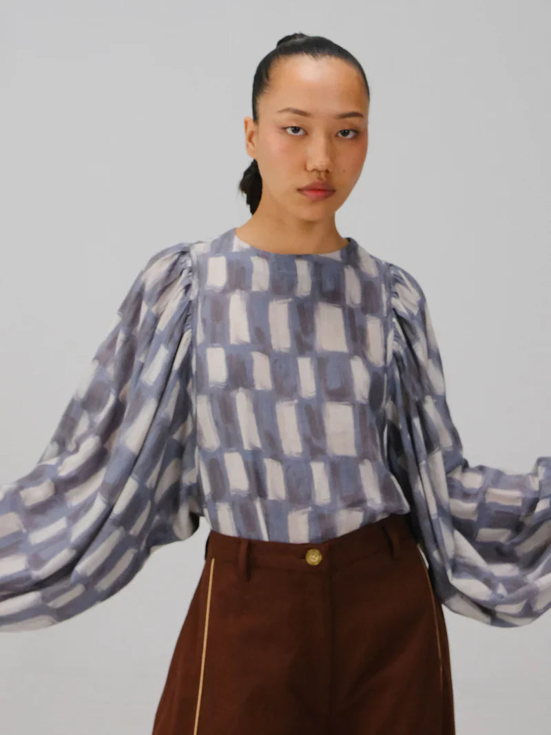 ANA SET-B&W Checks cotton by CORD for women Worldwide