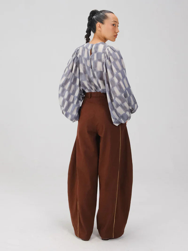 ANA SET-B&W Checks cotton by CORD for women Worldwide