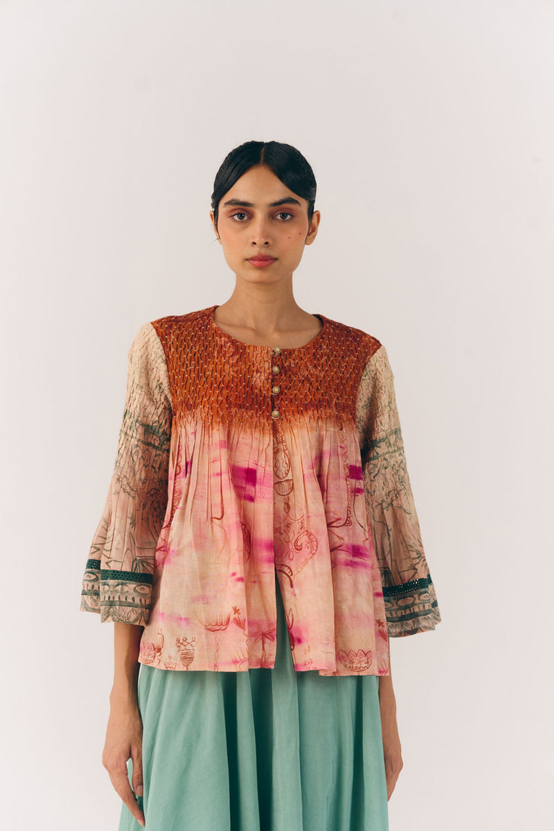 Louie Top-Sai cotton top and shirts by CORD in multi-color for women Worldwide