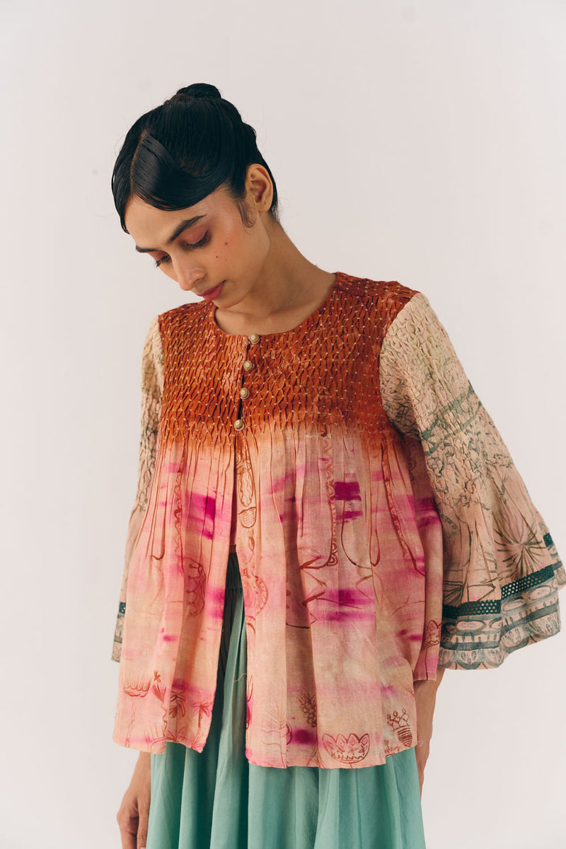 Louie Top-Sai cotton top and shirts by CORD in multi-color for women Worldwide