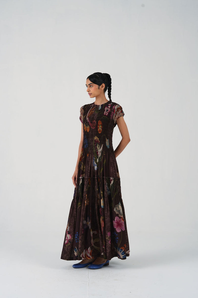 July Dress-Floret cotton dress by CORD in multi-color for women Worldwide