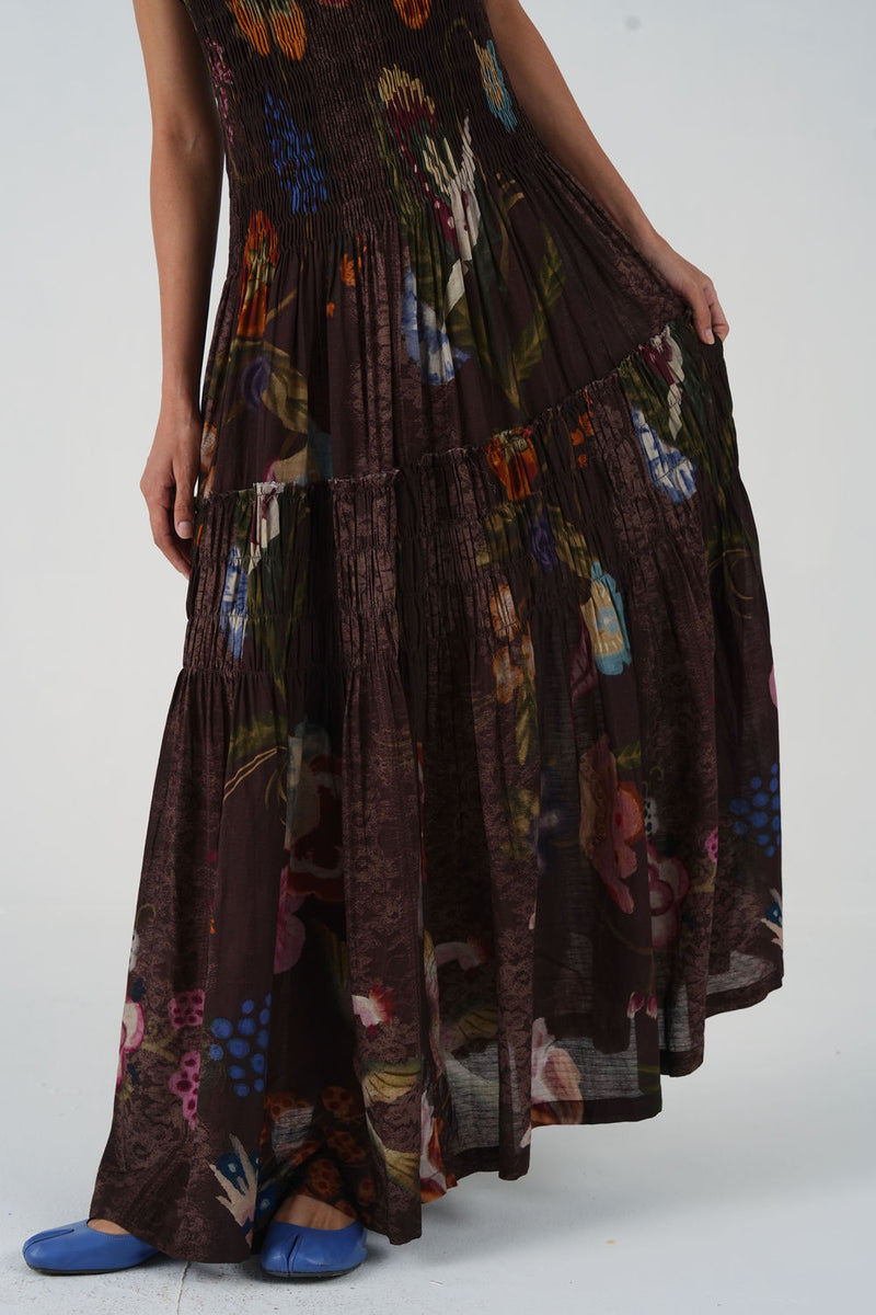July Dress-Floret cotton dress by CORD in multi-color for women Worldwide