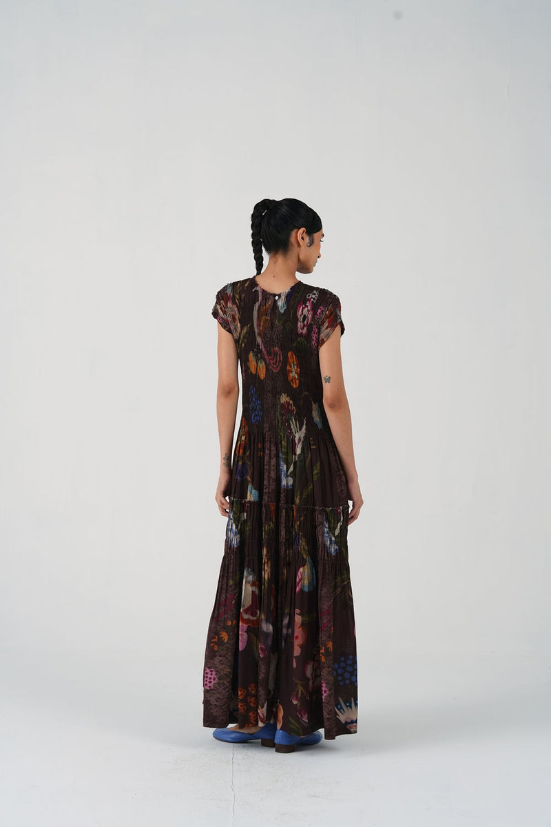 July Dress-Floret cotton dress by CORD in multi-color for women Worldwide
