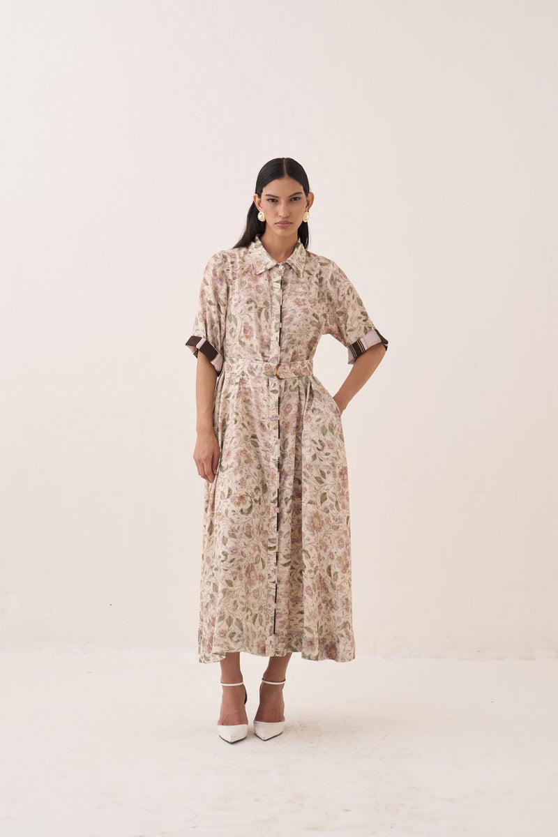 Gulzar belt bemberg muslin belts by O'Frida in ivory for women Worldwide